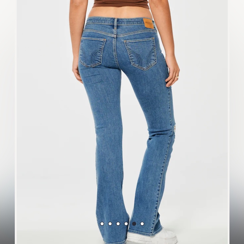 Hollister Low Rise Boot Cut Jeans